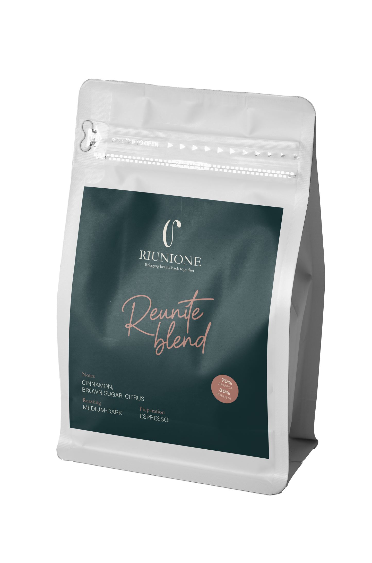 Riunione Reunite Blend - Whole Beans 250gm
