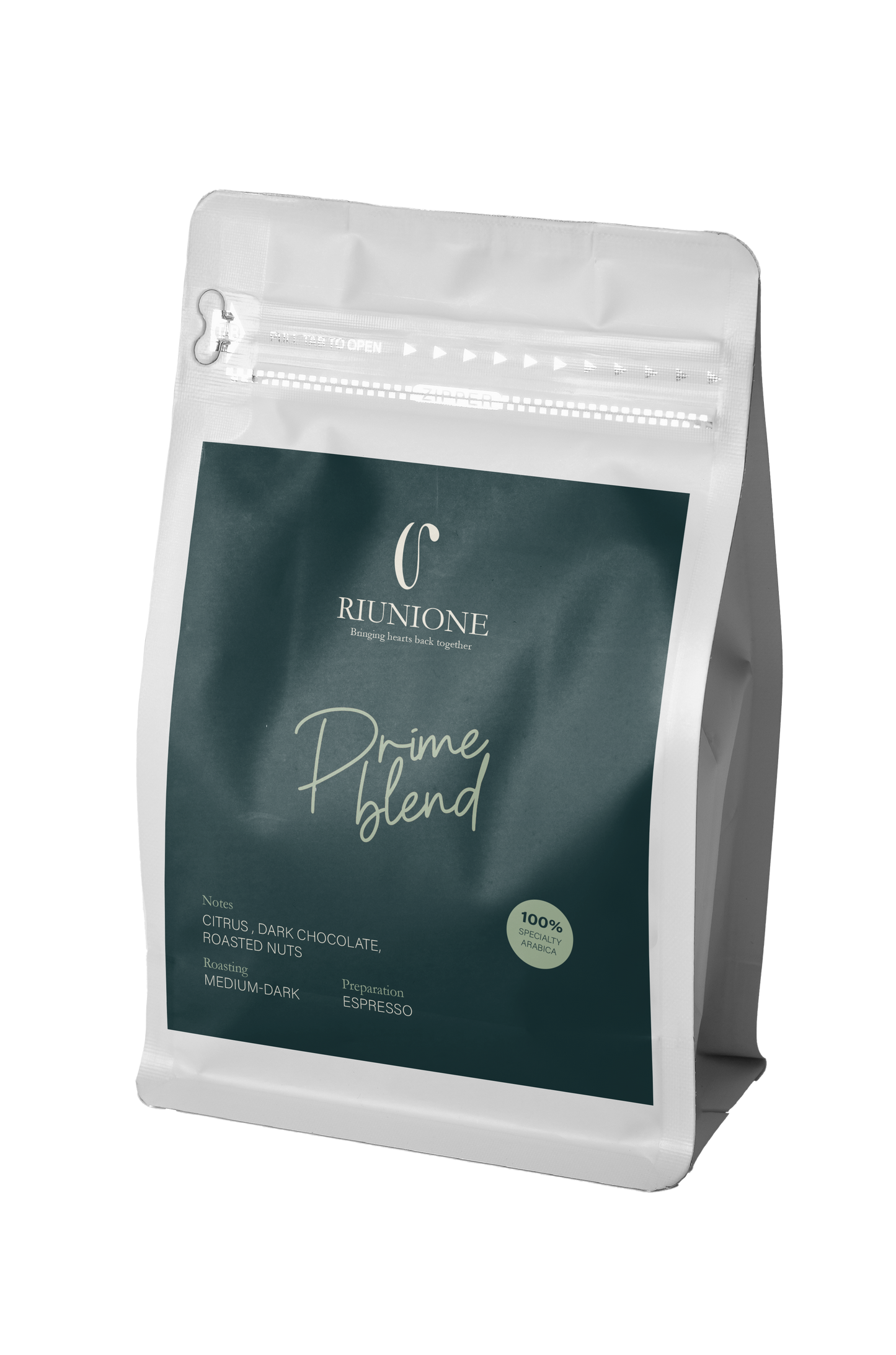 Riunione Prime Blend - Whole Beans 250gm